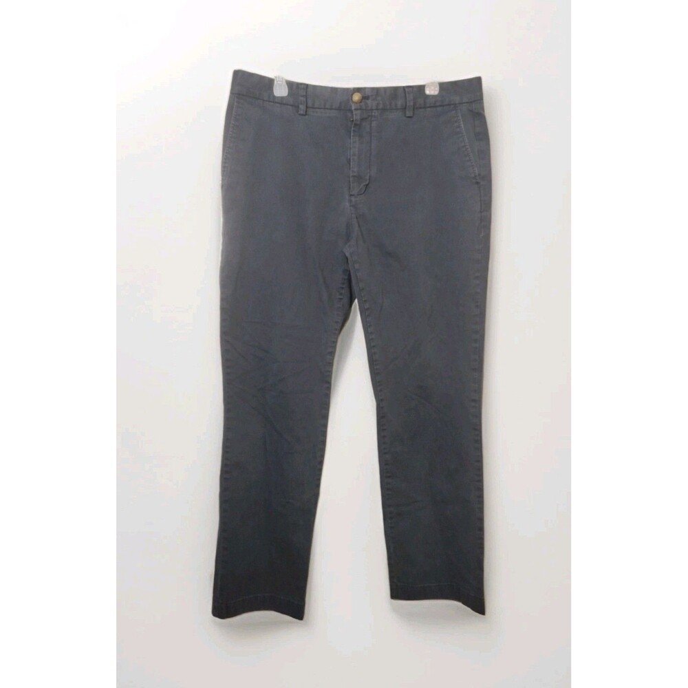 Vineyard Vines Men's Breaker Chino Pants 36x32 Classic Fit Navy Blue (Read)